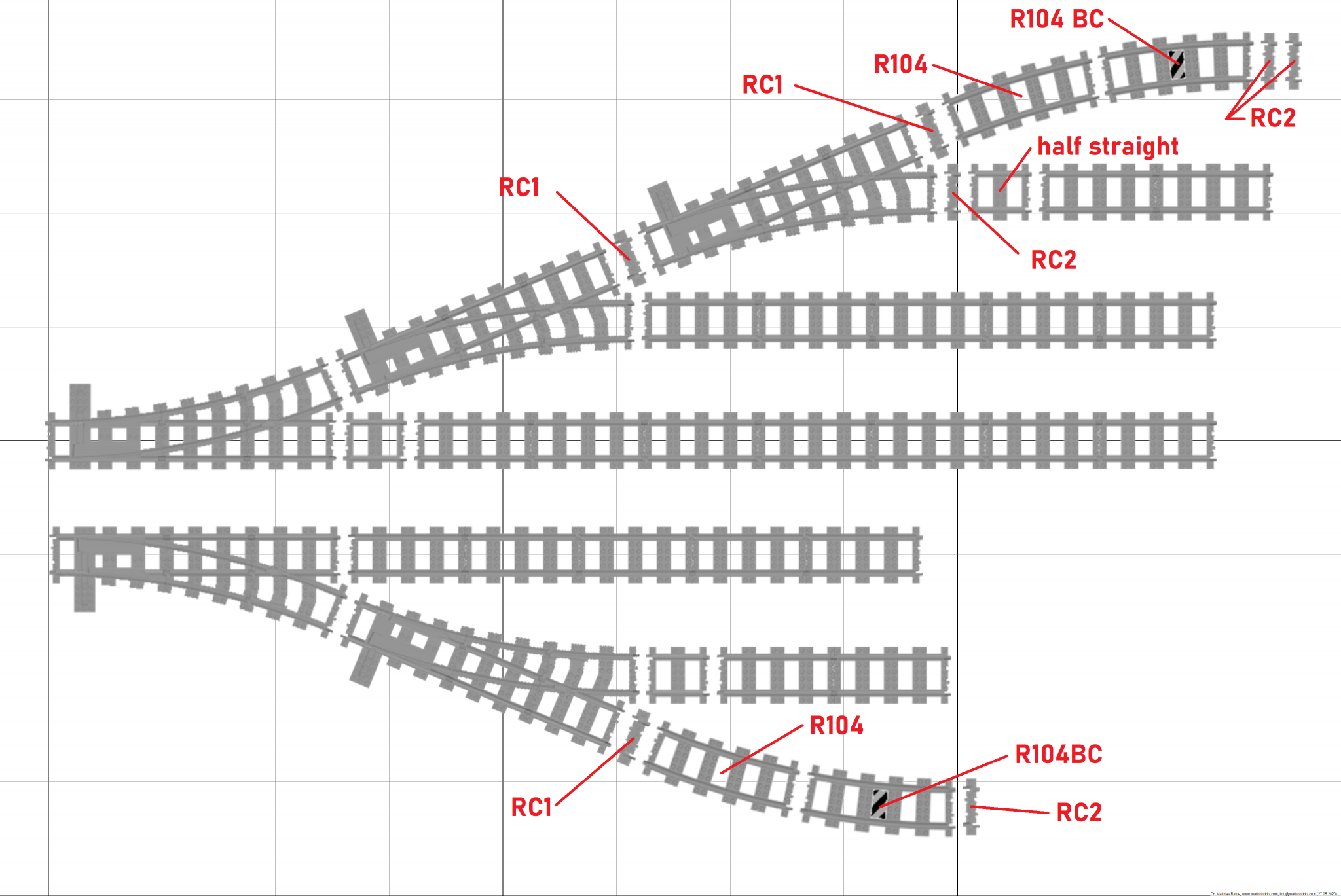 Geometry R104 System MattzoBricks