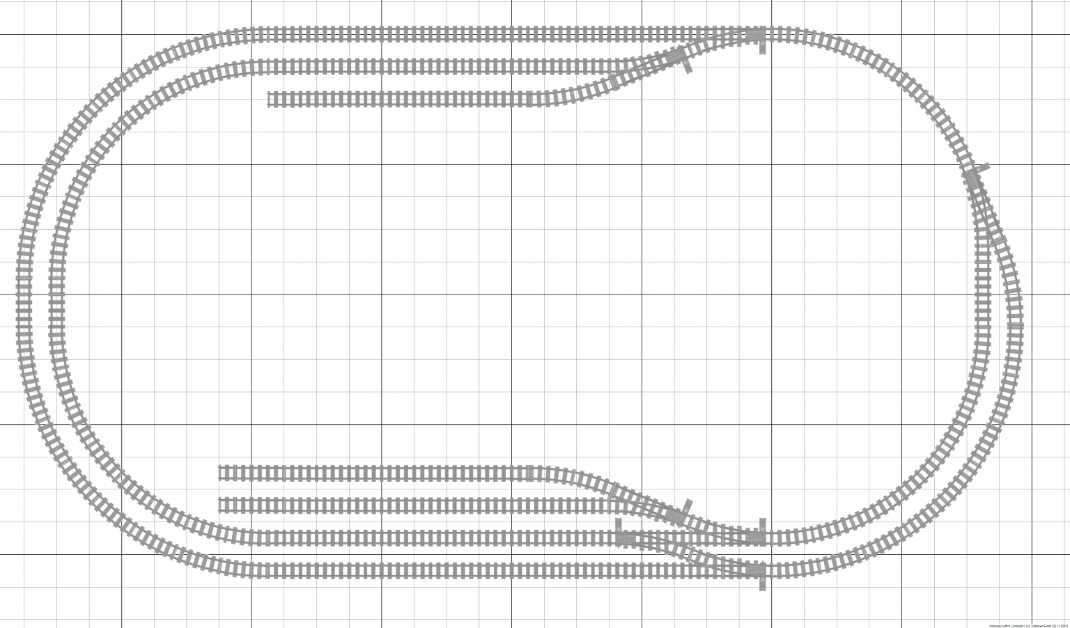 Lego Track Layout Examples BrickTracks Sample Layouts – MattzoBricks