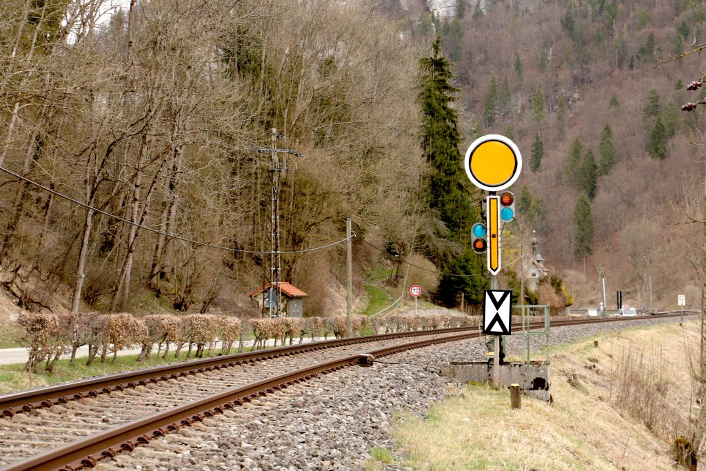 German Semaphore Distant Signal