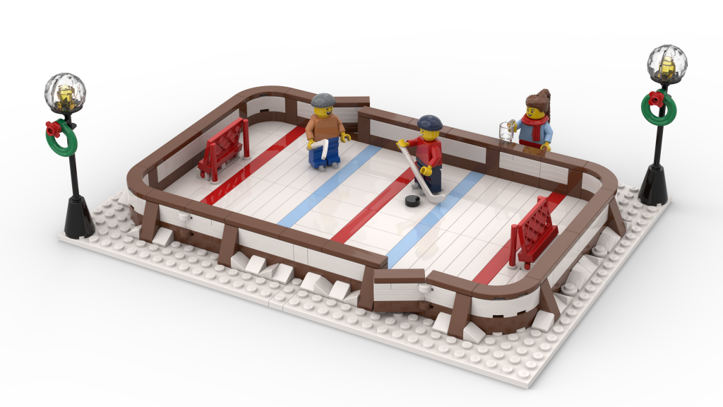 LEGO Eishockeyfeld