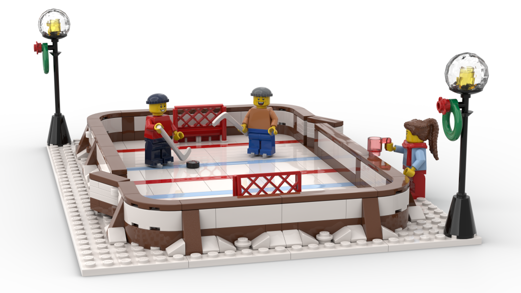 LEGO Eishockey Feld