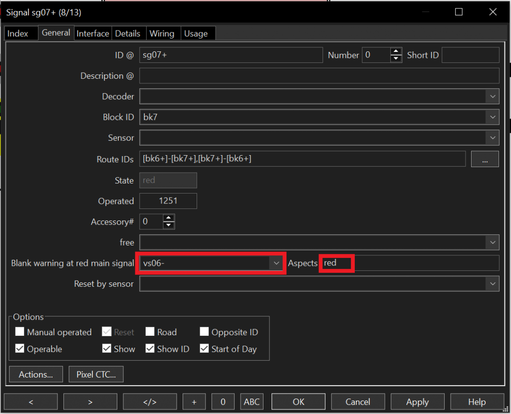 Blanking a co-located distant signal