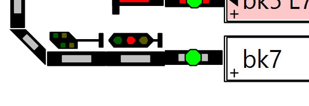 Co-located light main and distant signals (1)