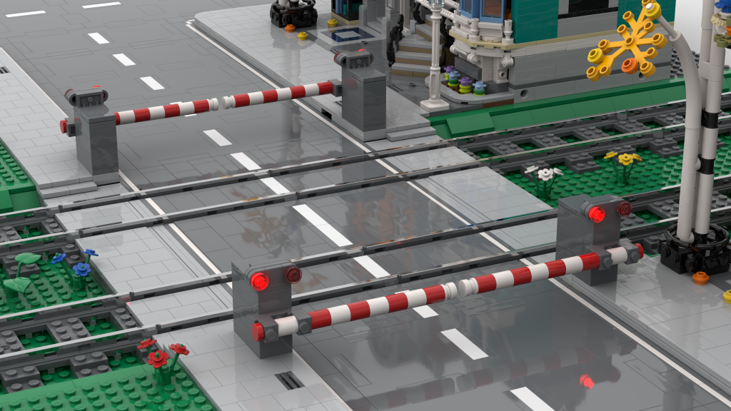 Level crossing on MILS plate